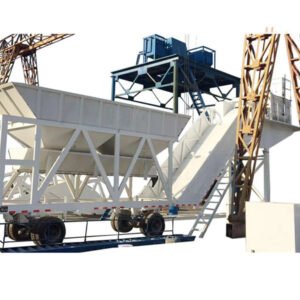 Mobile Concrete batching plant