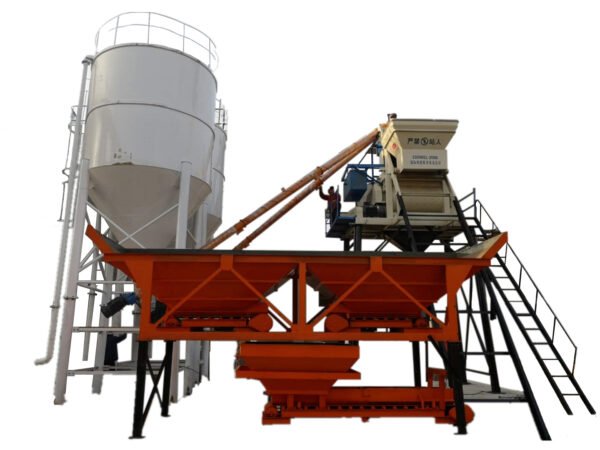 HZS25 Concrete batching plant machine